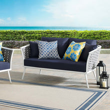 Load image into Gallery viewer, Stance Outdoor Patio Aluminum Loveseat by Modway