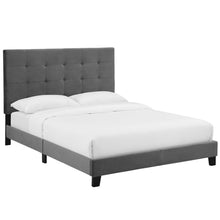 Load image into Gallery viewer, Melanie Tufted Button Upholstered Performance Velvet King Platform Bed by Modway
