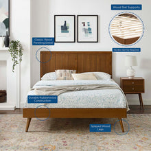 Load image into Gallery viewer, Alana Wood King Platform Bed With Splayed Legs by Modway