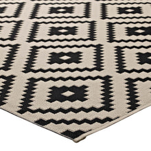 Load image into Gallery viewer, Perplex Geometric Diamond Trellis Indoor and Outdoor 8x10 Area Rug by Modway