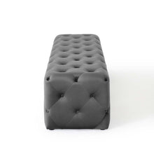 Load image into Gallery viewer, Amour 72" Tufted Button Entryway Performance Velvet Bench by Modway