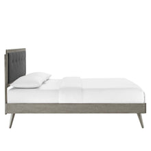 Load image into Gallery viewer, Willow Wood Queen Platform Bed With Splayed Legs by Modway