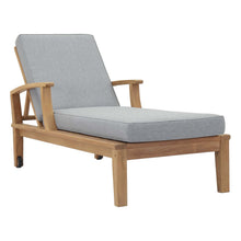 Load image into Gallery viewer, Marina Outdoor Patio Teak Single Chaise by Modway