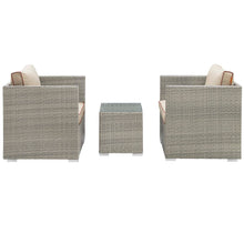 Load image into Gallery viewer, Repose 3 Piece Outdoor Patio Sectional Set by Modway