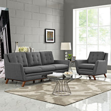 Load image into Gallery viewer, Beguile Upholstered Fabric Living Room Set Set of 2 by Modway