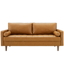 Load image into Gallery viewer, Valour Tufted Vegan Leather Sofa by Modway