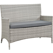 Load image into Gallery viewer, Bridge 4 Piece Outdoor Patio Patio Conversation Set by Modway