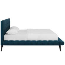 Load image into Gallery viewer, Julia Biscuit Tufted Upholstered Fabric Queen Platform Bed by Modway