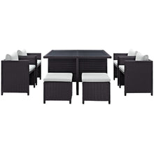 Load image into Gallery viewer, Inverse 9 Piece Outdoor Patio Dining Set by Modway