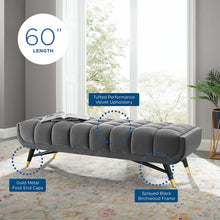 Load image into Gallery viewer, Adept 60" Performance Velvet Bench by Modway