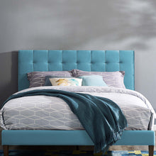 Load image into Gallery viewer, Paisley Tufted Upholstered Performance Velvet Full / Queen Headboard by Modway