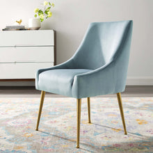 Load image into Gallery viewer, Discern Upholstered Performance Velvet Dining Chair by Modway