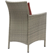 Load image into Gallery viewer, Conduit Outdoor Patio Wicker Rattan Dining Armchair Set of 2 by Modway