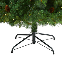 Load image into Gallery viewer, 6.5' West Virginia Full Bodied Mixed Pine Artificial Christmas Tree w/ 400 LED