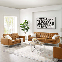 Load image into Gallery viewer, Loft 2-Piece Tufted Vegan Leather Furniture Set by Modway
