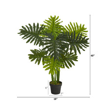 Load image into Gallery viewer, 40" Philodendron Artificial Plant (Real Touch)