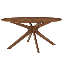 Load image into Gallery viewer, Crossroads 63" Oval Wood Dining Table by Modway