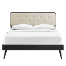 Load image into Gallery viewer, Bridgette Wood Queen Platform Bed With Splayed Legs by Modway