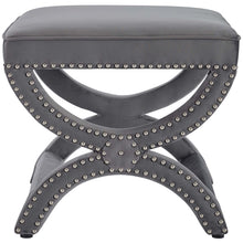 Load image into Gallery viewer, Expound Upholstered Nailhead Trim Performance Velvet Ottoman by Modway