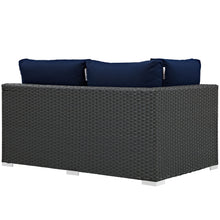 Load image into Gallery viewer, Sojourn Outdoor Patio Sunbrella¨ Left Arm Loveseat by Modway