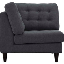 Load image into Gallery viewer, Empress Upholstered Fabric Corner Sofa by Modway