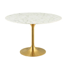 Load image into Gallery viewer, Lippa 48" Round Faux Marble Dining Table by Modway