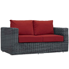 Load image into Gallery viewer, Summon Outdoor Patio Sunbrella¨ Loveseat by Modway