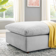 Load image into Gallery viewer, Commix Down Filled Overstuffed Performance Velvet Ottoman by Modway