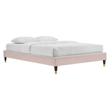 Load image into Gallery viewer, Elise Performance Velvet King Platform Bed by Modway