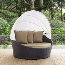 Load image into Gallery viewer, Convene Canopy Outdoor Patio Daybed by Modway