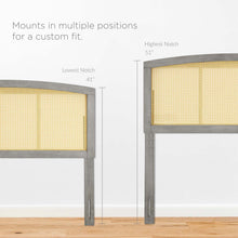 Load image into Gallery viewer, Halcyon Cane Queen Headboard by Modway