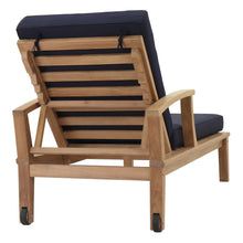 Load image into Gallery viewer, Marina Outdoor Patio Teak Single Chaise by Modway