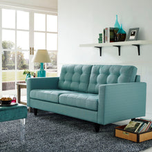 Load image into Gallery viewer, Empress Upholstered Fabric Loveseat by Modway