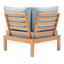 Load image into Gallery viewer, Freeport Karri Wood Sectional Sofa Outdoor Patio Corner Chair by Modway