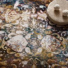 Load image into Gallery viewer, Success Jayla Transitional Distressed Vintage Floral Moroccan Trellis 8x10 Area Rug by Modway