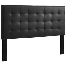 Load image into Gallery viewer, Paisley Tufted Upholstered Faux Leather Full / Queen Headboard by Modway