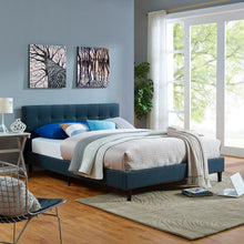 Load image into Gallery viewer, Linnea Fabric Queen Bed by Modway