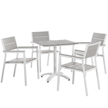 Load image into Gallery viewer, Maine 5 Piece Outdoor Patio Dining Set by Modway