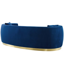 Load image into Gallery viewer, Resolute Curved Performance Velvet Sofa by Modway