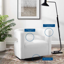 Load image into Gallery viewer, Spin Cutaway Performance Velvet Swivel Armchair by Modway