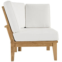 Load image into Gallery viewer, Marina Outdoor Patio Teak Corner Sofa by Modway