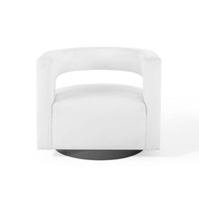 Load image into Gallery viewer, Spin Cutaway Performance Velvet Swivel Armchair by Modway