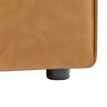 Load image into Gallery viewer, Mingle Vegan Leather Armless Chair by Modway