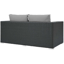 Load image into Gallery viewer, Sojourn Outdoor Patio Sunbrella¨ Loveseat by Modway