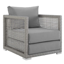 Load image into Gallery viewer, Aura 4 Piece Outdoor Patio Wicker Rattan Set by Modway