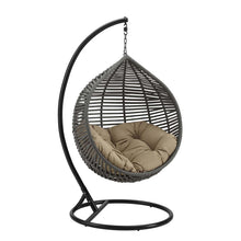 Load image into Gallery viewer, Garner Teardrop Outdoor Patio Swing Chair by Modway