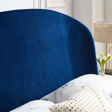 Load image into Gallery viewer, Mira Upholstered Performance Velvet Queen Platform Bed by Modway