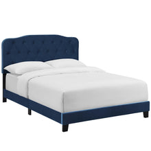 Load image into Gallery viewer, Amelia Performance Velvet King Bed by Modway