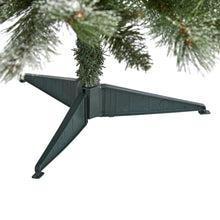 Load image into Gallery viewer, 3' Snowed French Alps Mountain Pine Artificial Christmas Tree w/ 135 Bendable