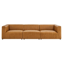 Load image into Gallery viewer, Bartlett 3-Piece Vegan Leather Sofa by Modway